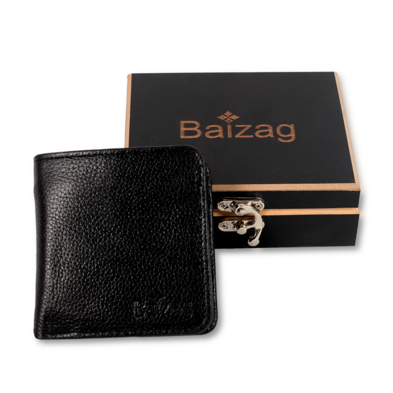 Baizag Master Bold  Men's Wallet Black
